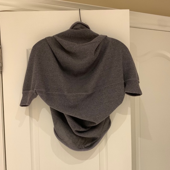 Kenar Shrug/Sweater, Charcoal, Size XS-Small - Picture 2 of 7